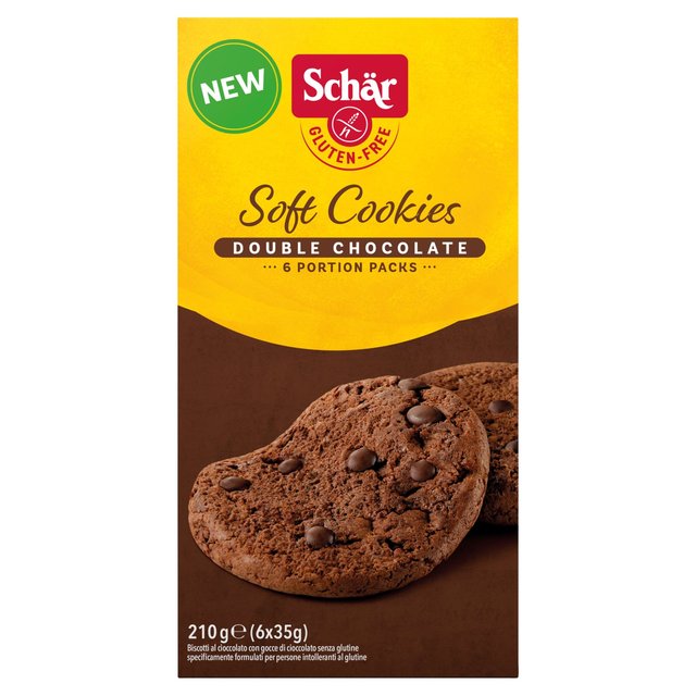 Schar Soft Cookies Double Chocolate