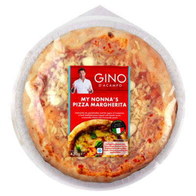 Gino D'Acampo My Nonna's Pizza Margherita 430g