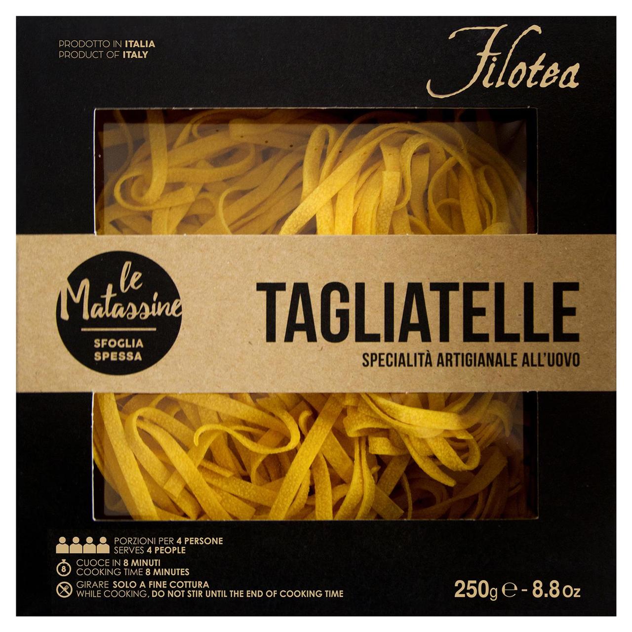 Filotea - Egg Spaghetti Chitarra Nests Pasta Le Matassine - 8.8 oz