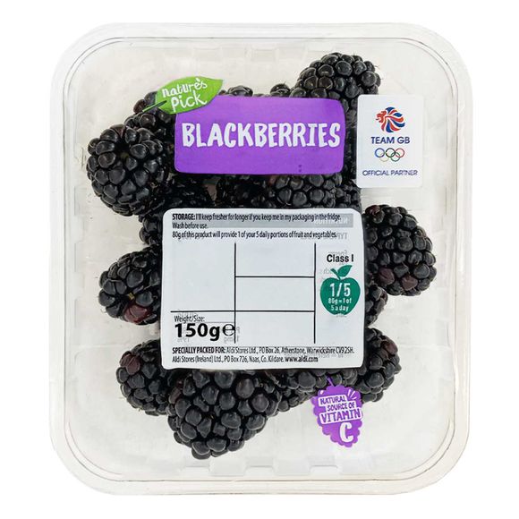 Nature's Pick Blackberries 150g