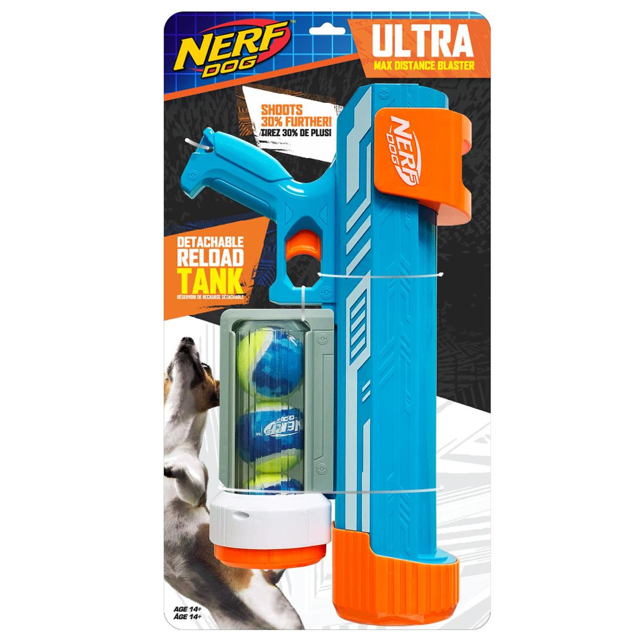 Nerf Tennis Ball Ultra Blaster Dog Toy