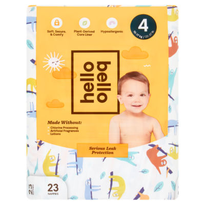 Hello Bello Size 4 10-17 kg 23 Nappies