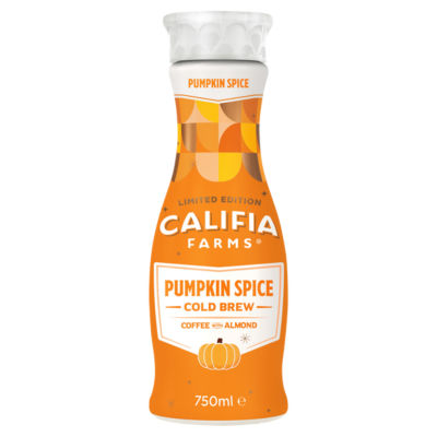 Califia Farms Pumpkin Spice Cold Brew Coffee with Almond 750ml