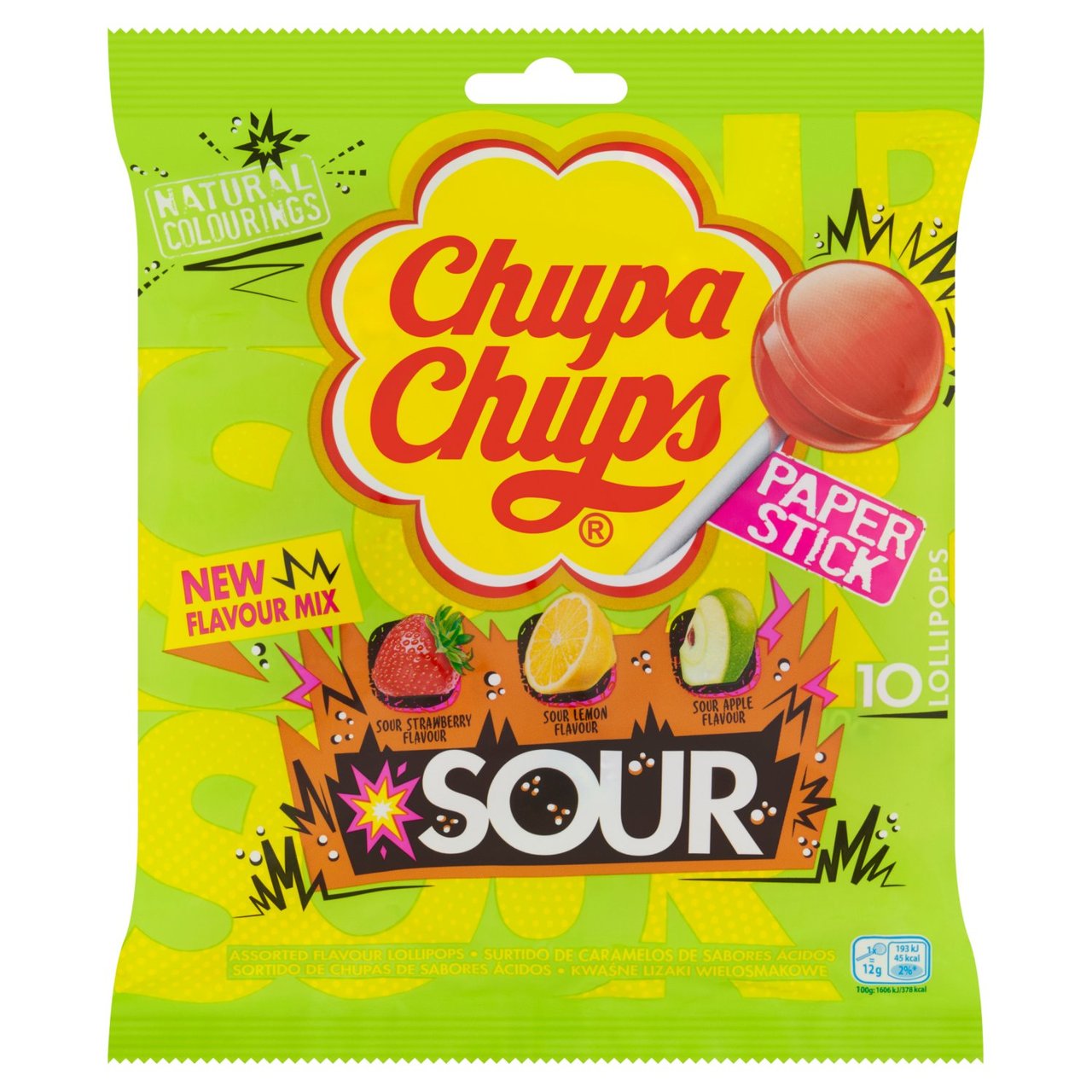 Chupa Chups Sour 10 Bag