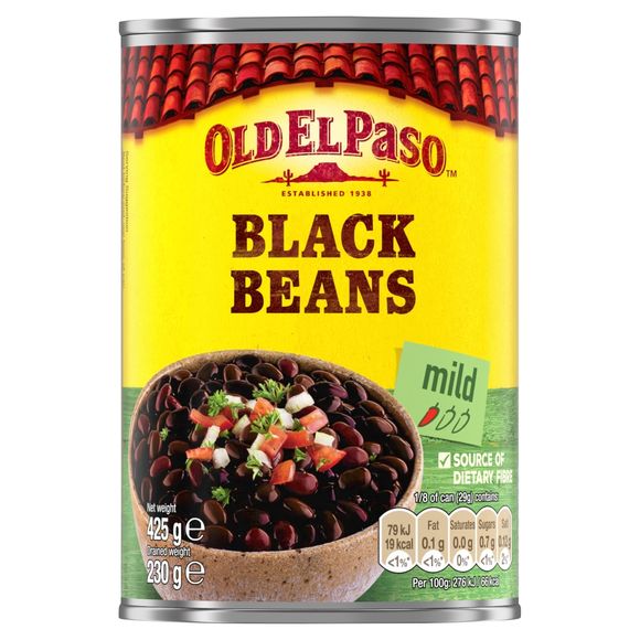 Old El Paso Black Beans 425g