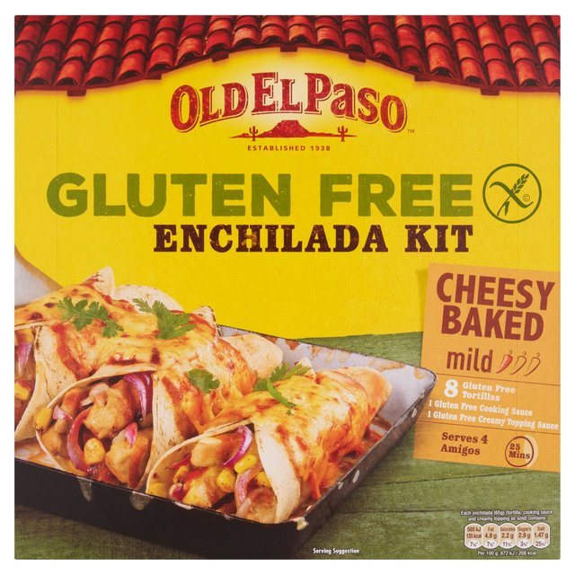 Old El Paso Mexican Gluten Free Enchilada Kit 