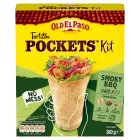 Old El Paso Smoky Bbq Tortilla Pocket Kit 380g