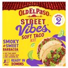 Old El Paso Mexican Street Vibes Barbacoa Soft Taco Kit  255g