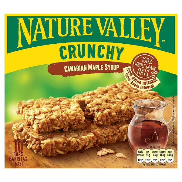 Nature Valley Crunchy Canadian Maple Syrup Cereal Bars