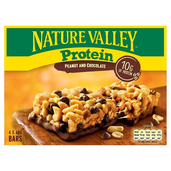 Nature Valley Protein Peanut & Chocolate Cereal Bars