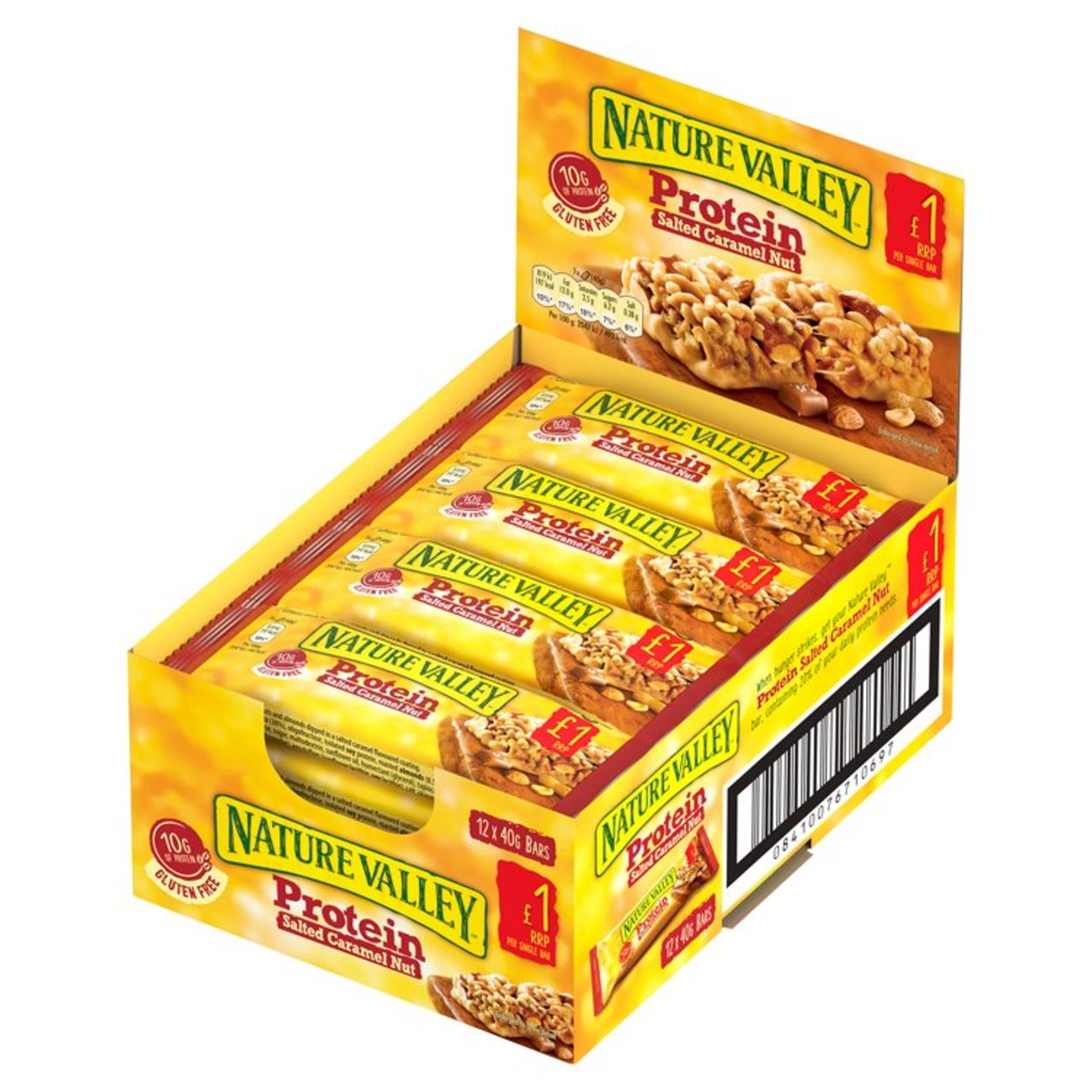 Nature Valley Protein Salted Caramel Nut Cereal Bars