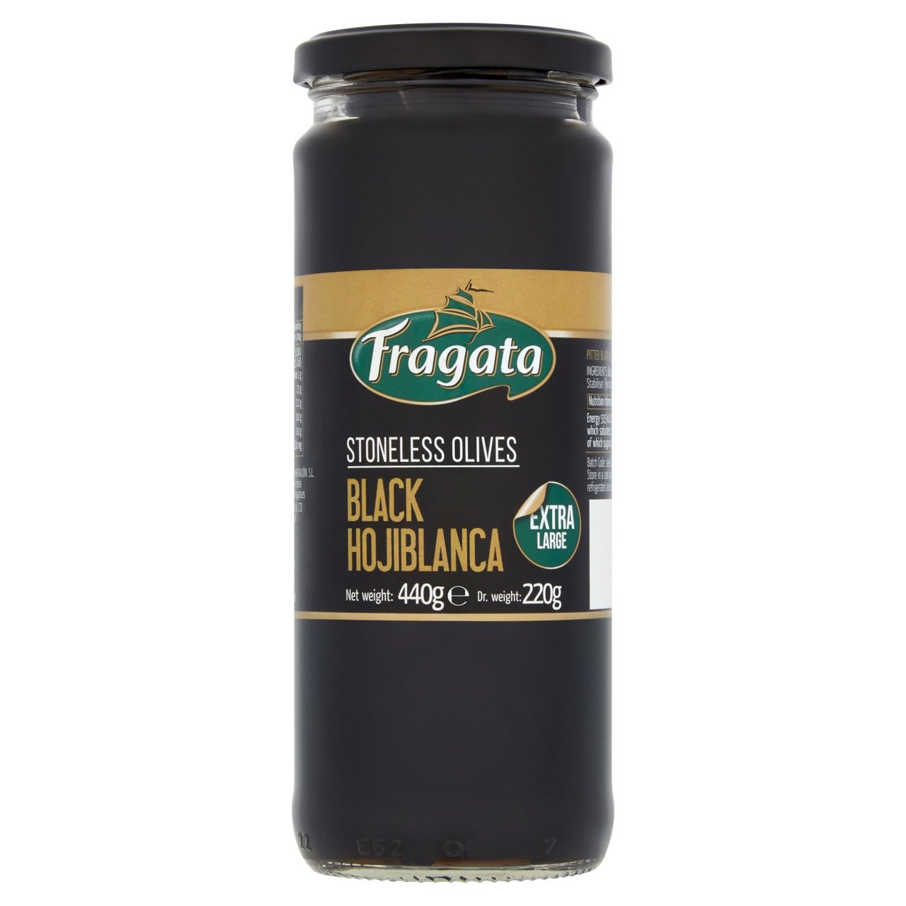 Fragata Pitted Black Olives