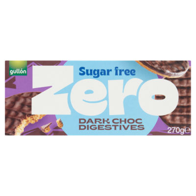 Gullón Zeroh! Sugar Free Dark Chocolate Digestives