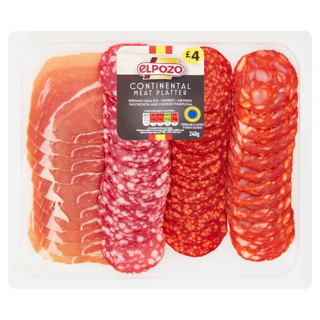 Elpozo Continental Meat Platter 240g