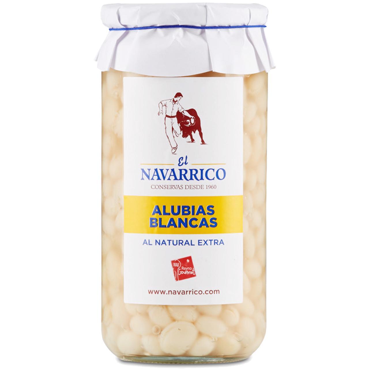 Brindisa Navarrico Round White Haricot Beans "Alubias Blancas"