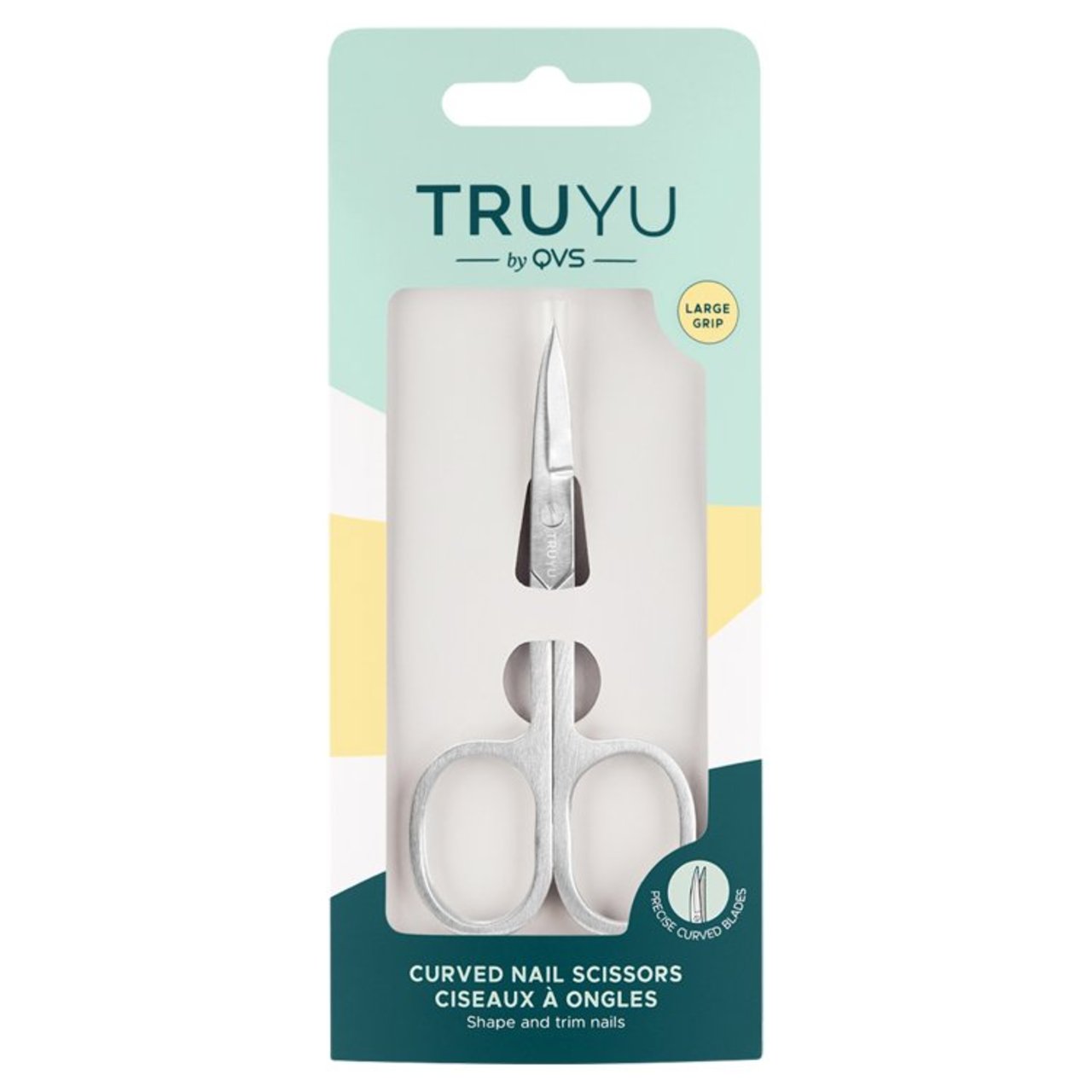 TRUYU Nail Scissors Curved Blades