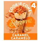 Extreme Caramel Ice Cream Cookie Cone 440ml