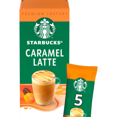 Starbucks Premium Instant Caramel Latte 5 x 23g