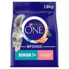 Purina One Senior 7+ Salmon Dry Cat Food 2.8kg