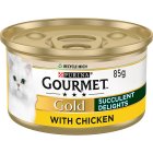 Gourmet Gold Succulent Delights Chicken Wet Cat Food 85g