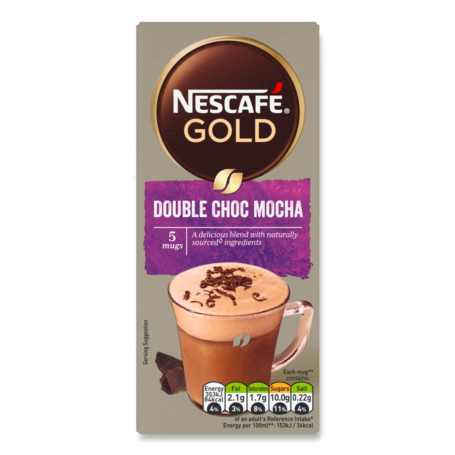 Nescafé Double Choc Mocha (104.5g) 5 X 20.9g