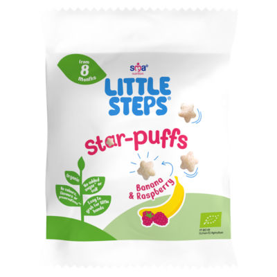 SMA Little Steps Chip-Puffs Banana & Raspberry