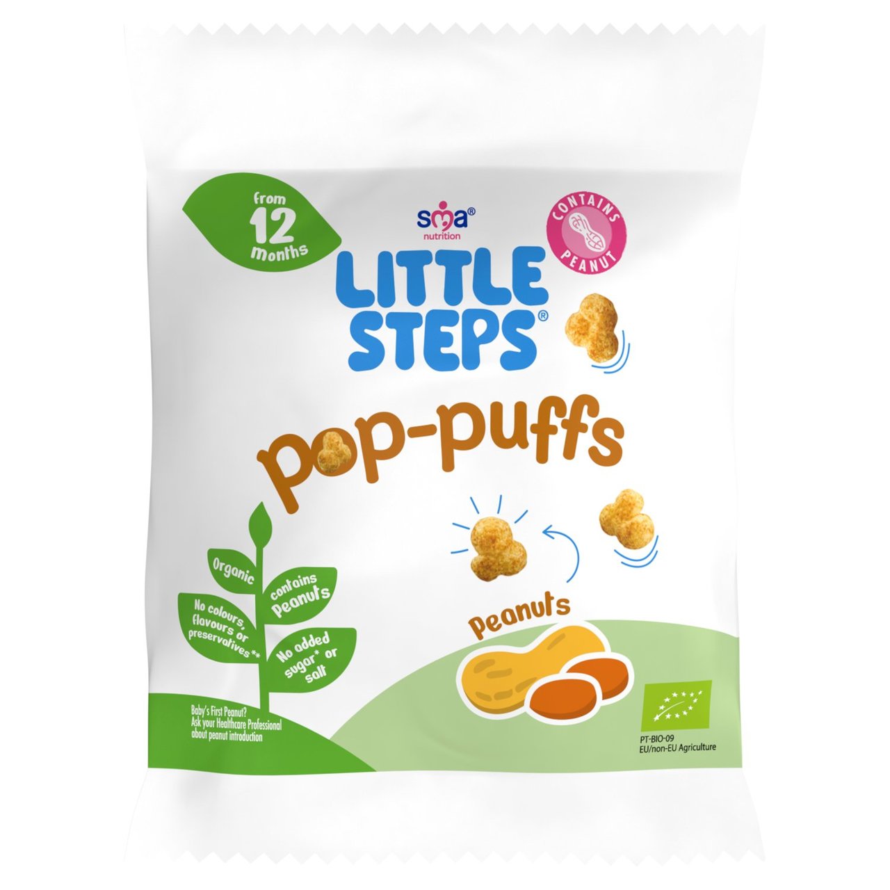 SMA Little Steps Pop-Puffs Peanut