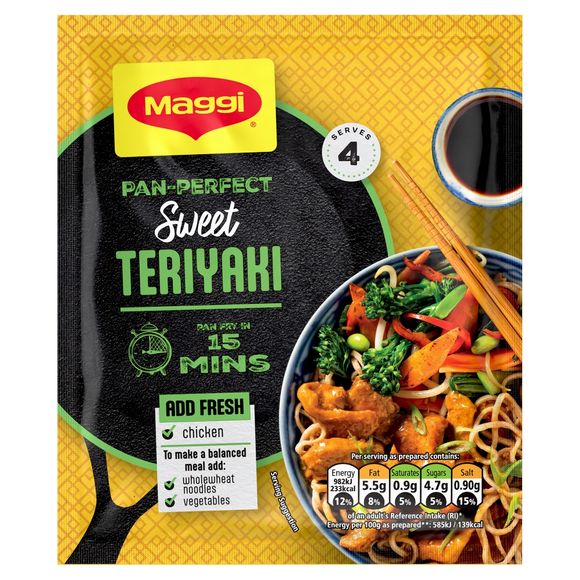 Maggi Pan-perfect Sweet Teriyaki 37g