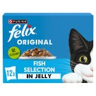 Felix Original Fish Selection in Jelly 12 x 85g (1.02kg)