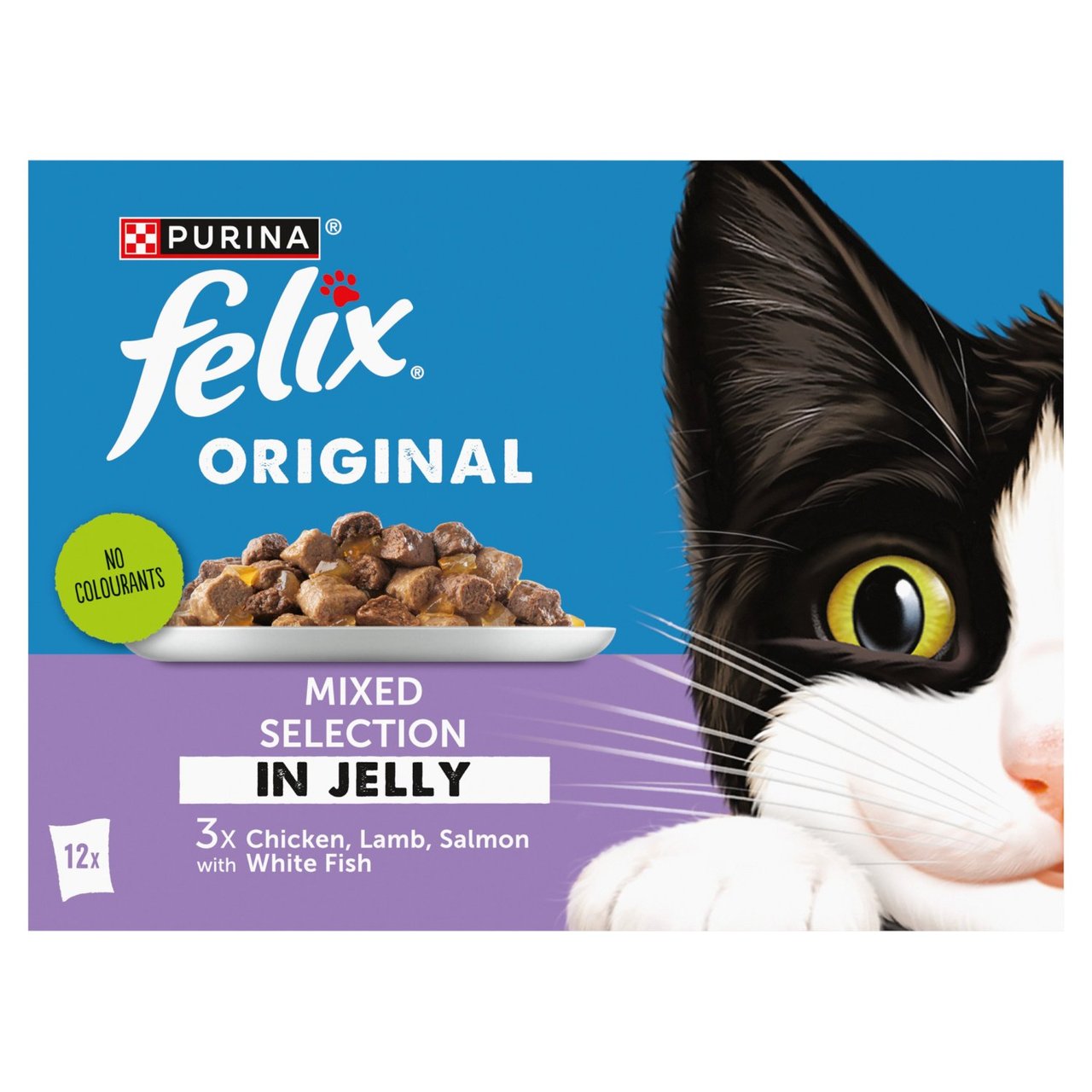 Felix Original Mixed Selection In Jelly Wet Cat Food  12 x 85g