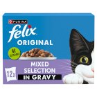 Felix Original Mixed Selection In Gravy Wet Cat Food  12 x 85g