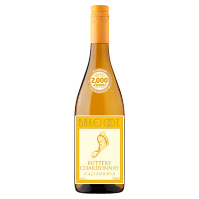 Barefoot Buttery Chardonnay White Wine 750ml