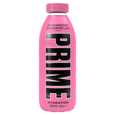 Prime Hydration Strawberry Watermelon Flavour Drink 500ml