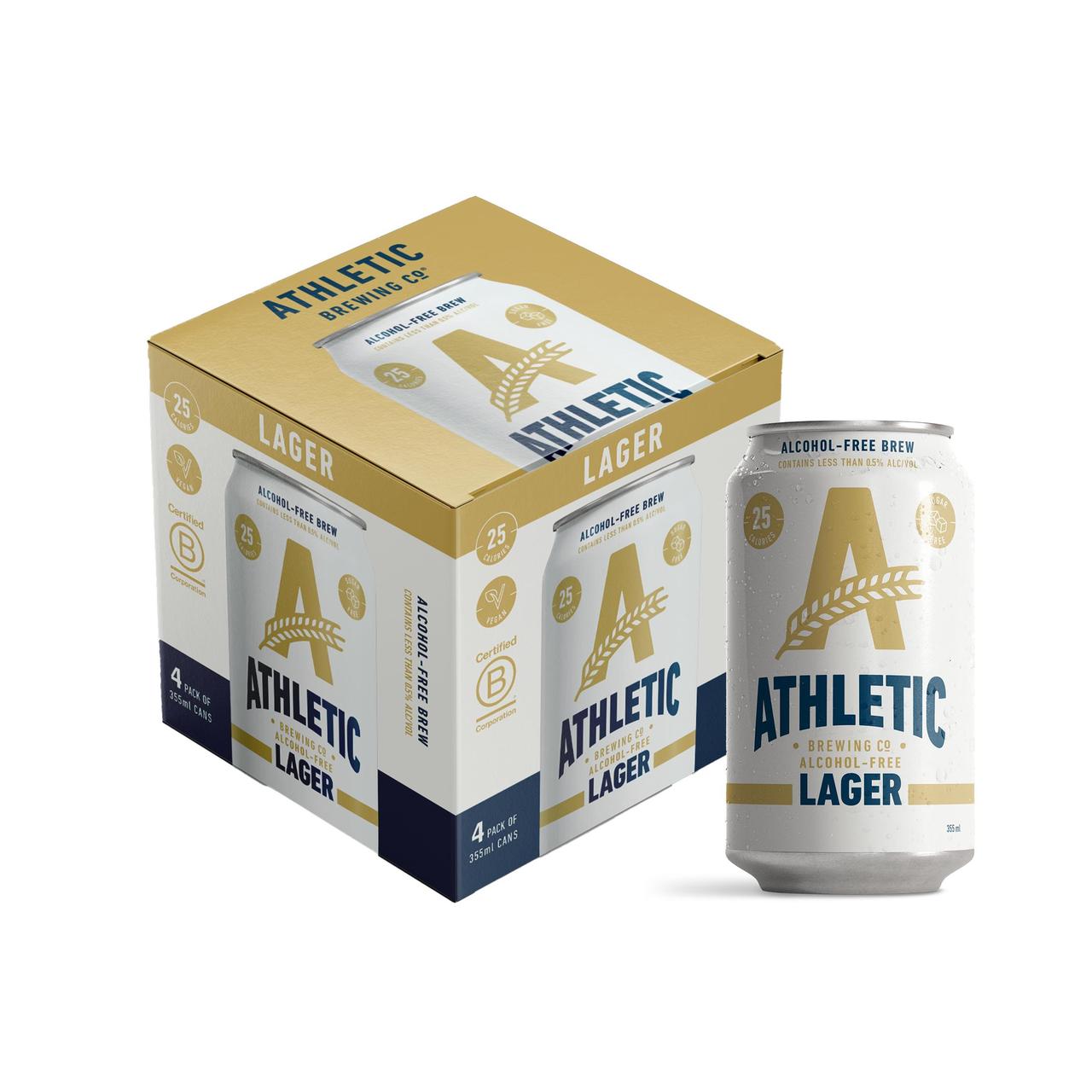 Athletic Brewing Co Lager