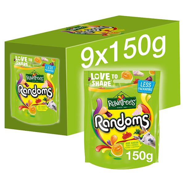 Rowntree's Randoms Sweets Sharing Bag 150g