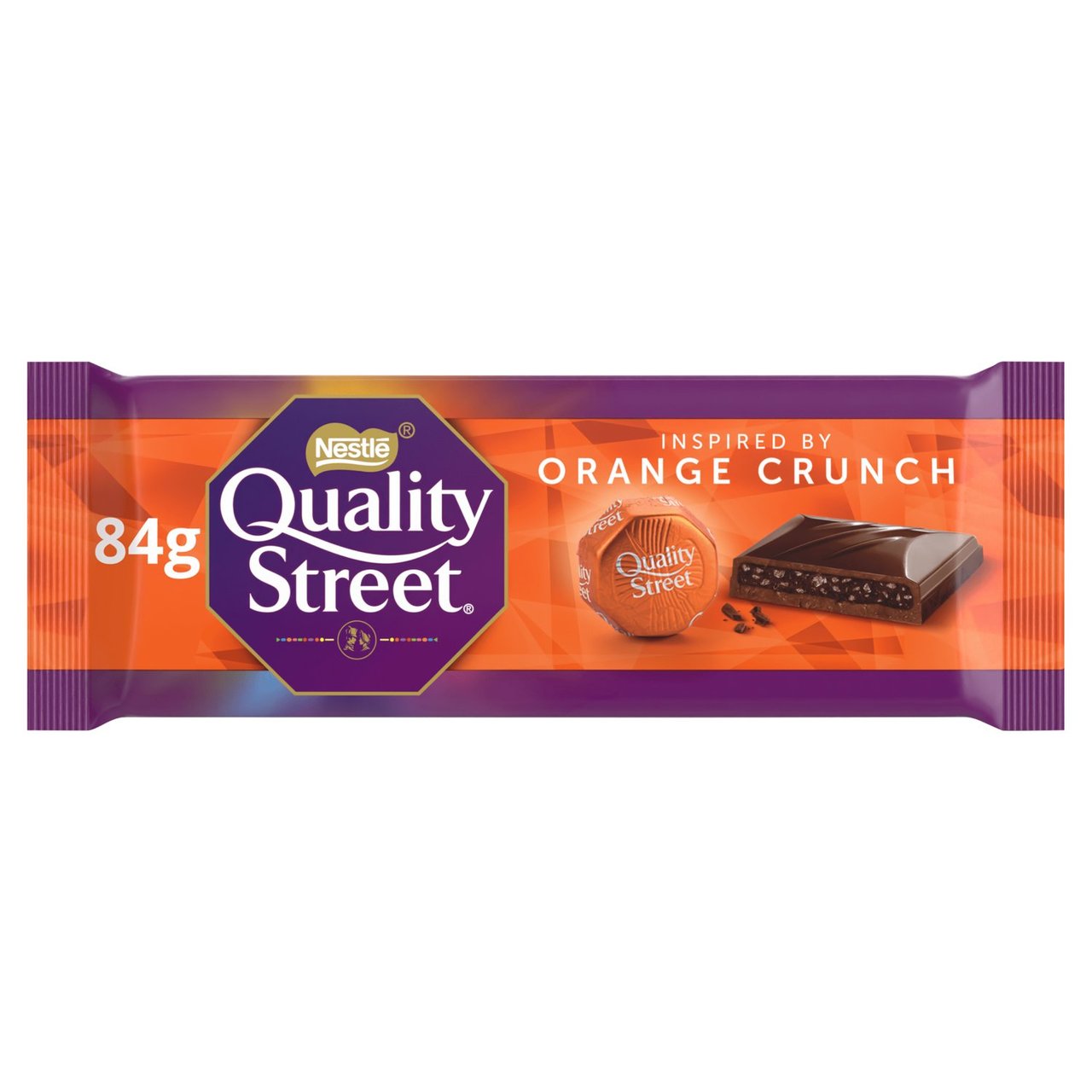 Quality Street Orange Crunch Chocolate Bar  84g