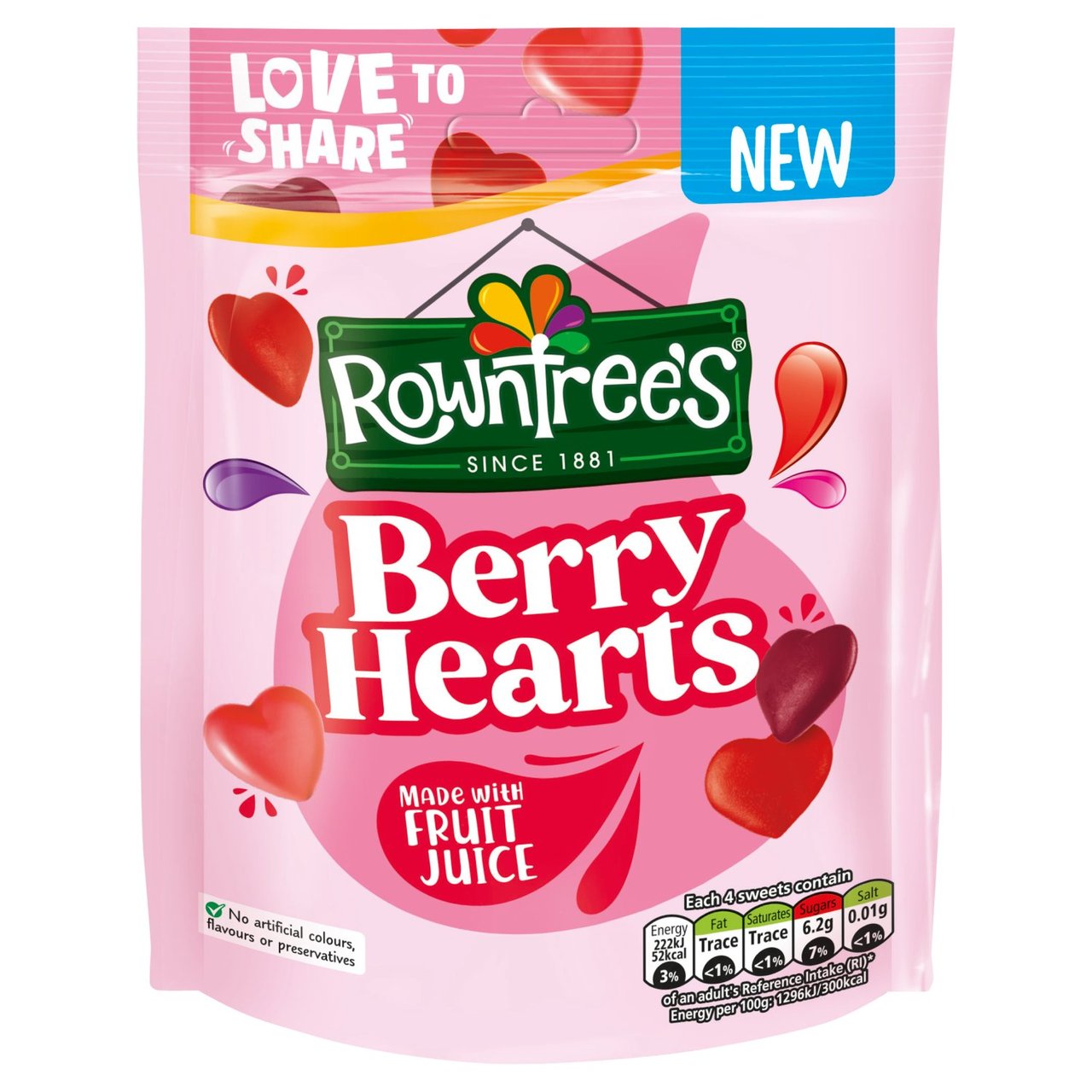 Rowntree's Berry Hearts