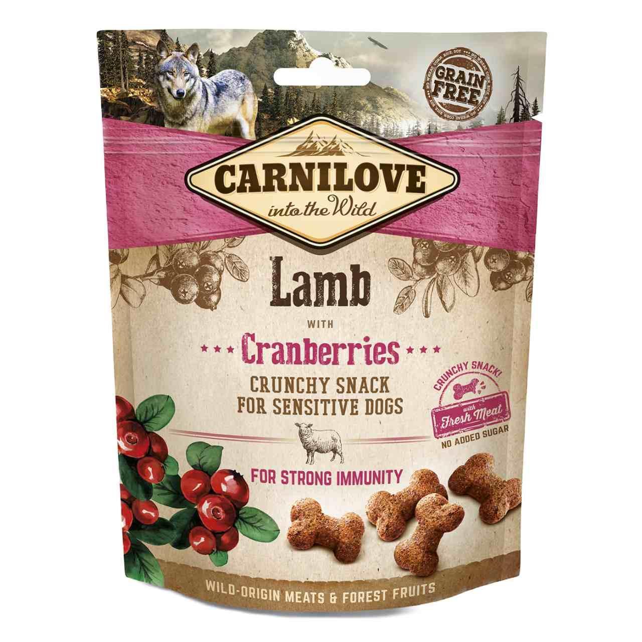 Carnilove Lamb with Cranberries Crunchy Dog Treats