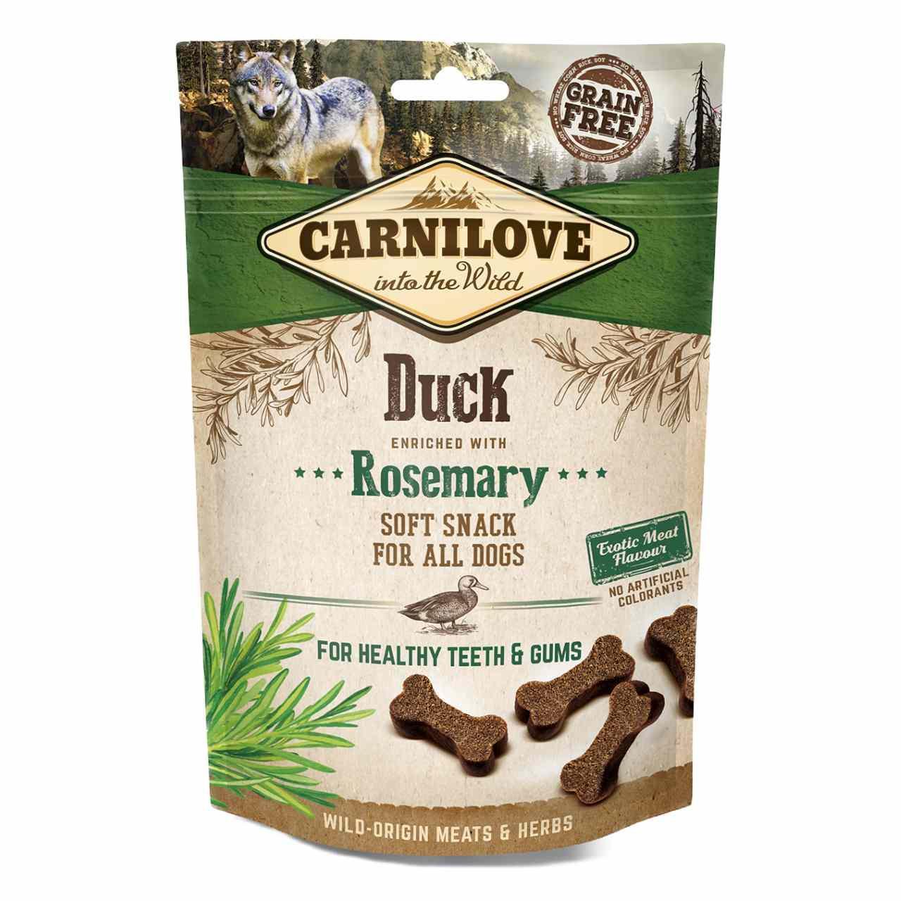 Carnilove Duck with Rosemary Semi Moist Dog Treats