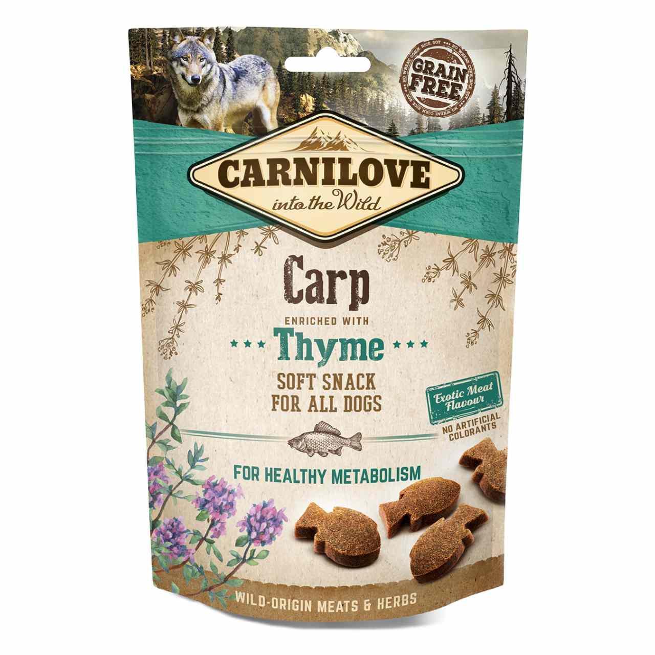 Carnilove Carp with Thyme Semi Moist Dog Treats