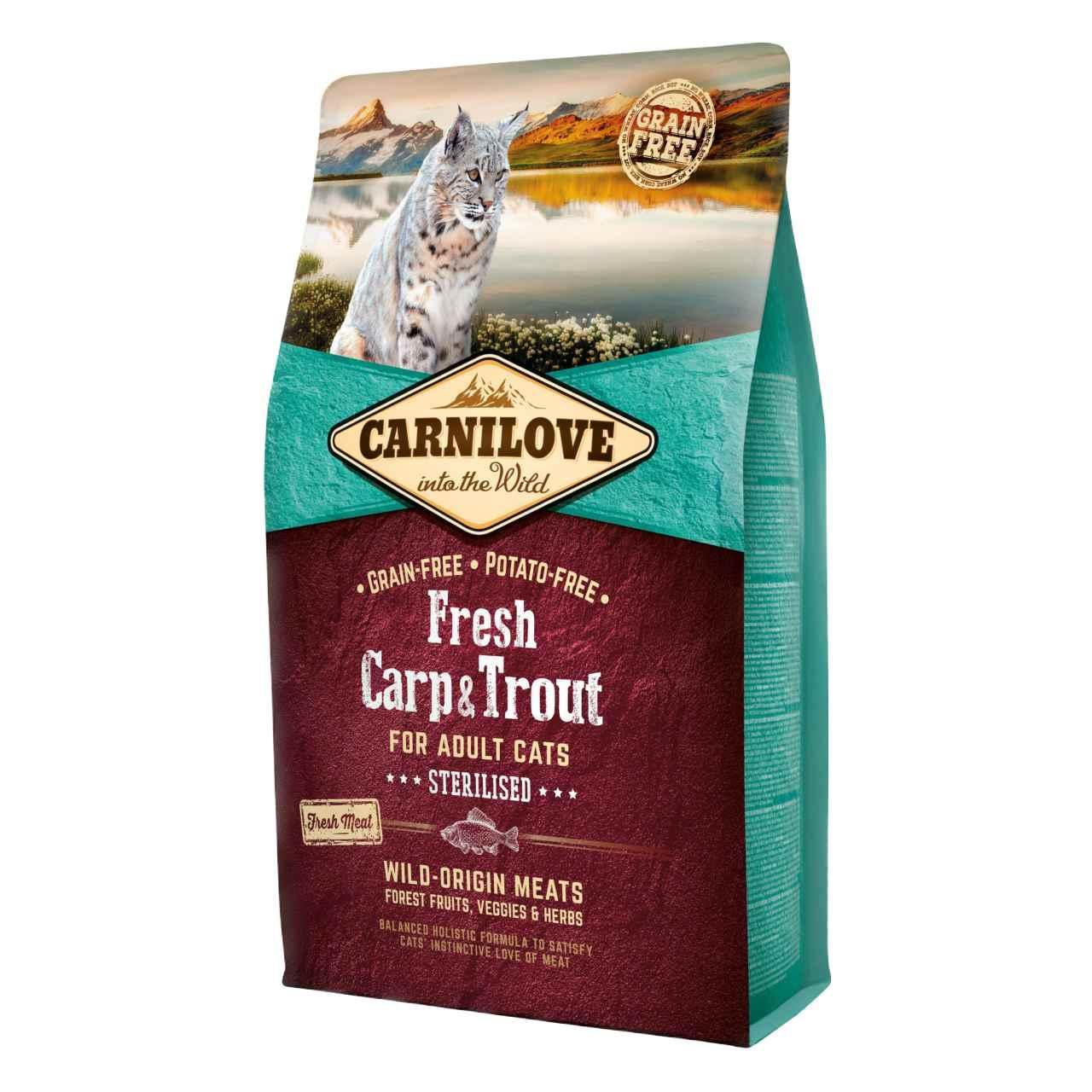 Carnilove Fresh Carp & Trout Adult Cat Food