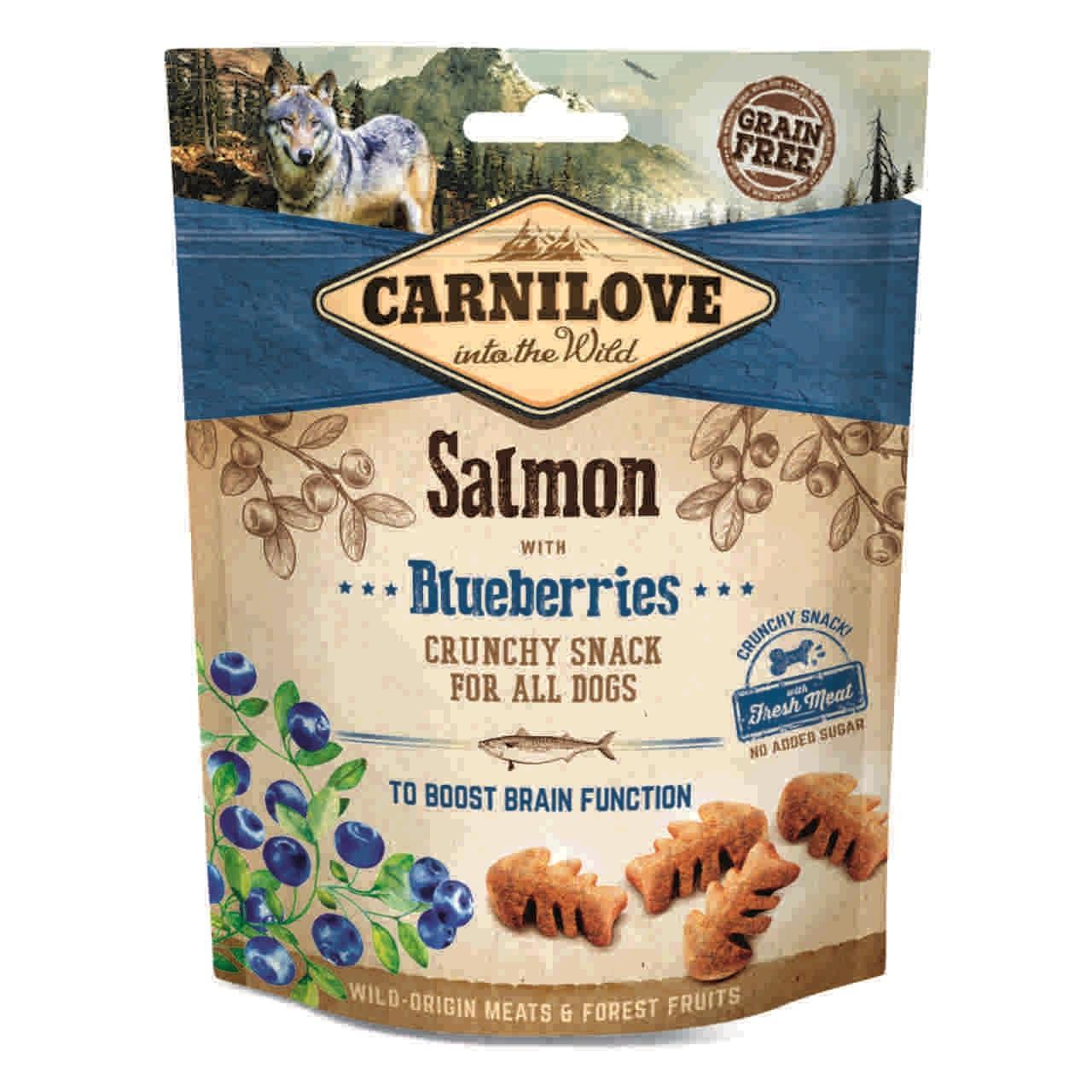 Carnilove Salmon with Blueberries Crunchy Dog Treats