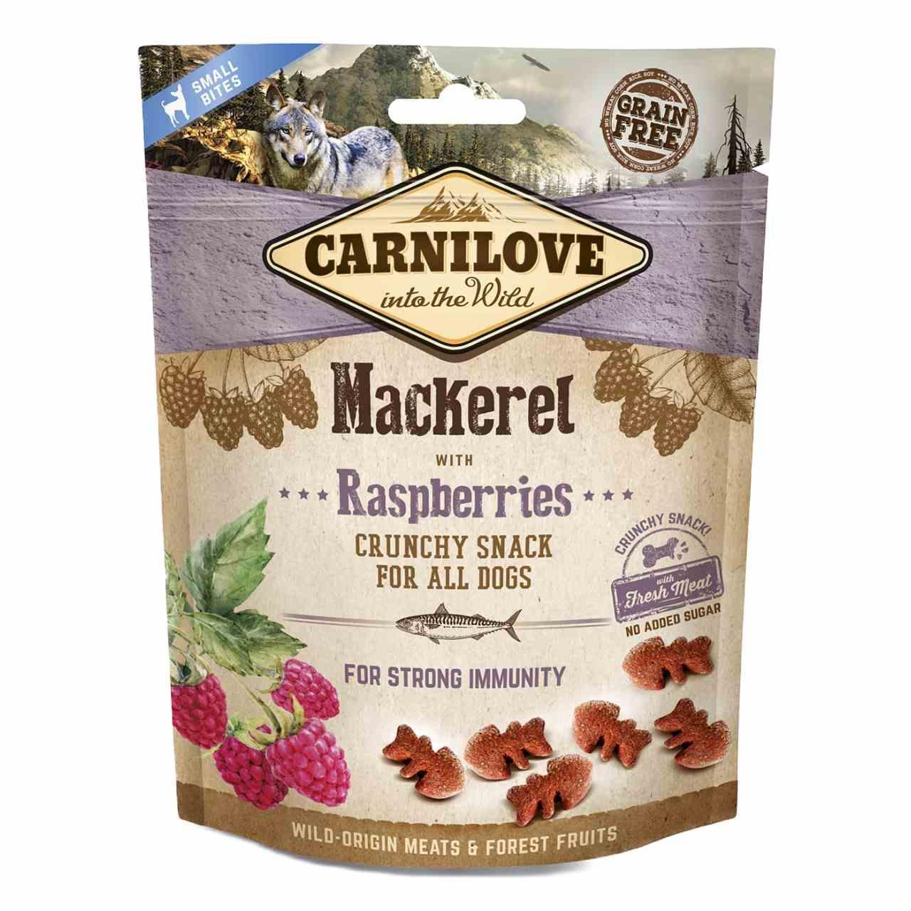 Carnilove Mackerel with Raspberries Crunchy Dog Treats