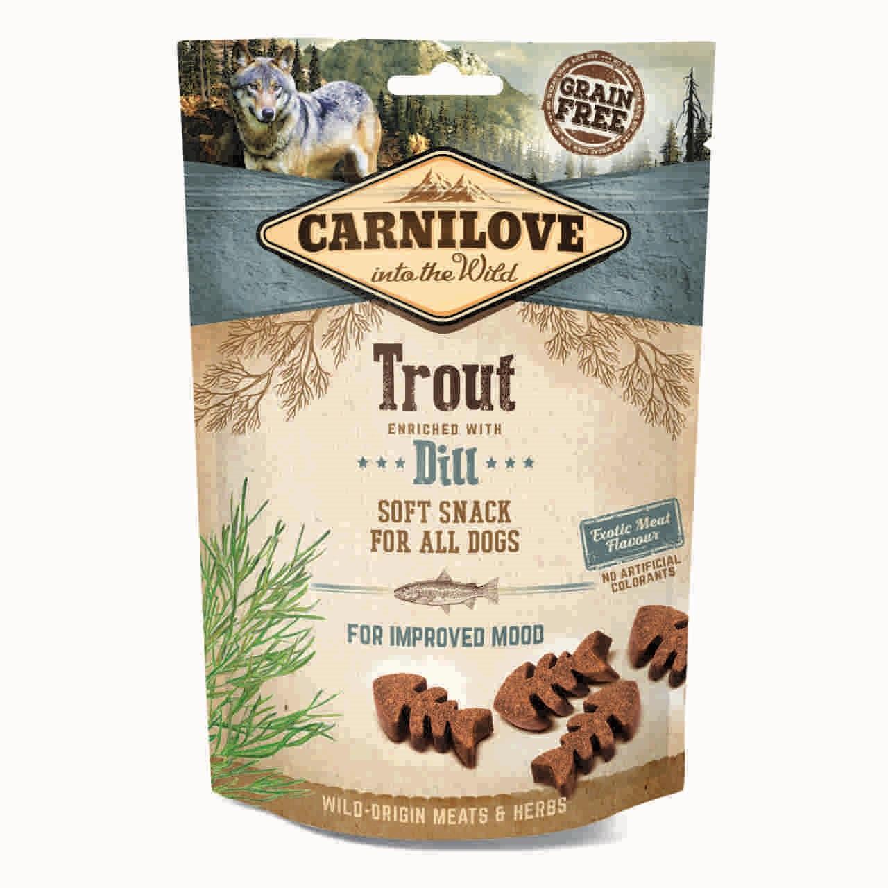 Carnilove Trout with Dill Semi Moist Dog Treats