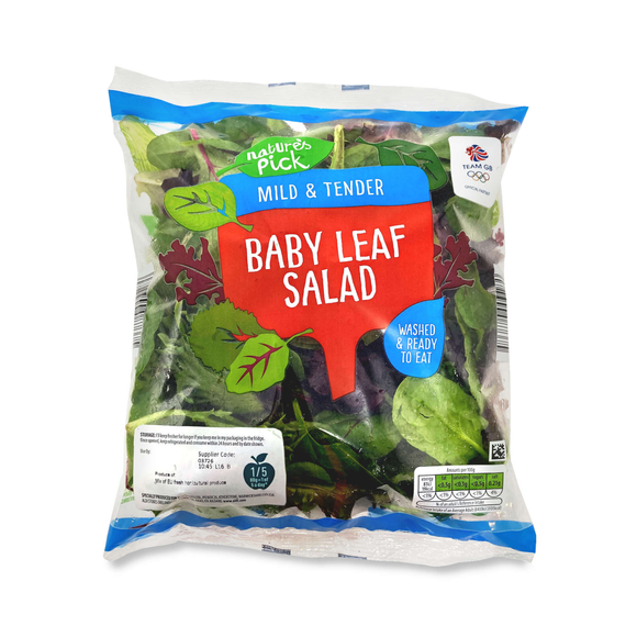 Nature's Pick Baby Leaf Salad 110g