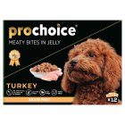 Prochoice Chunks In Jelly with Turkey For Adult Dogs 100g