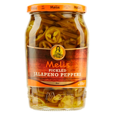 Melis Pickled Jalapeno Pepper Slices 650ml