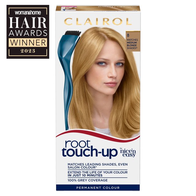 Clairol Root Touch-Up Permanent Hair Dye 8 Medium Blonde