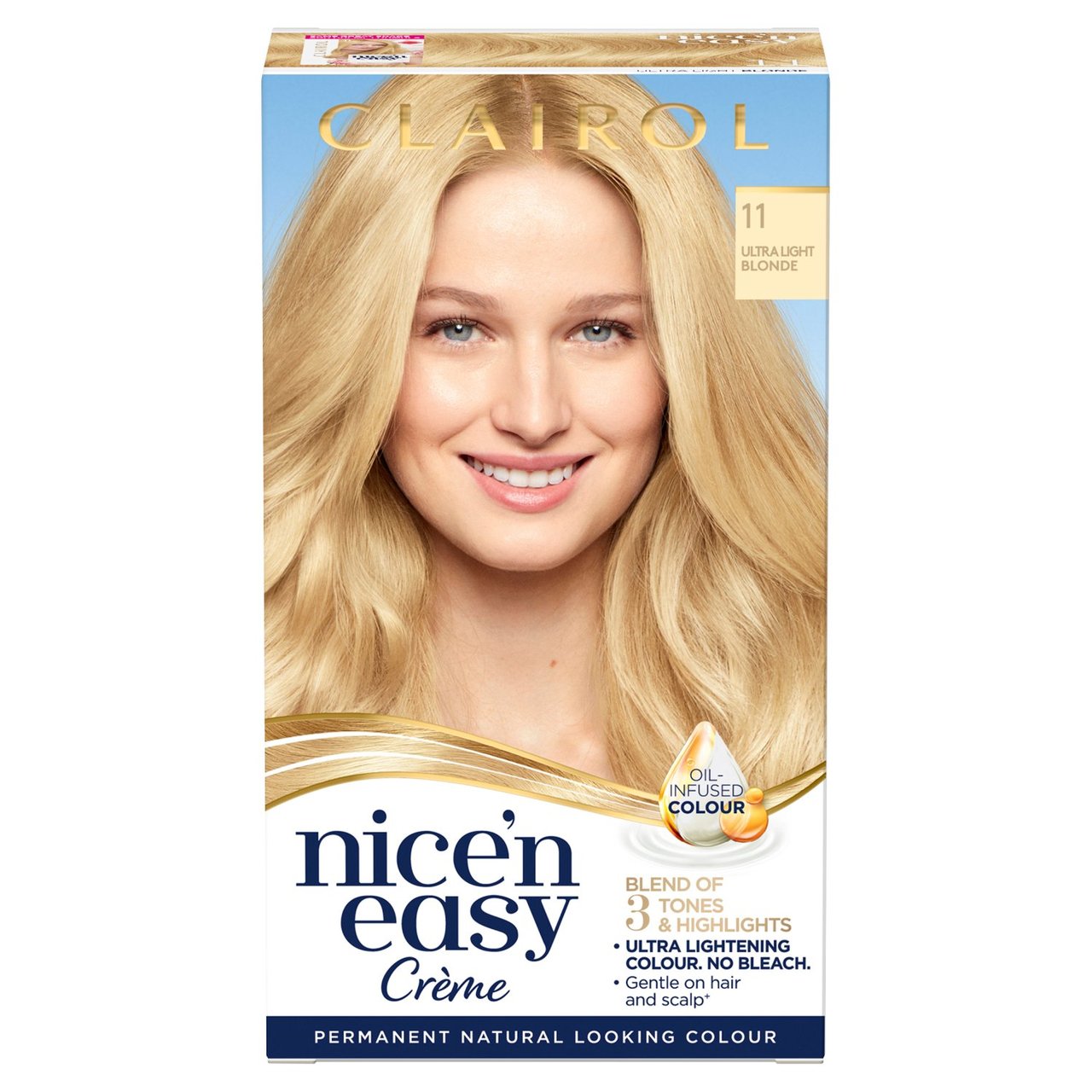 Nice 'N Easy Permanent Colour 10 Natural Ultra Light Blonde (87) Hair Dye 