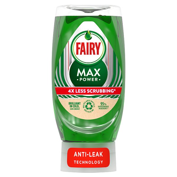 Fairy Max Power Original Washing Up Liquid 370ml